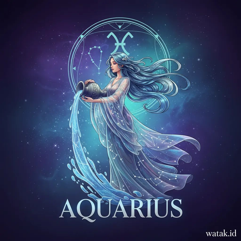 Karakter Zodiak Aquarius, Coba Simak..