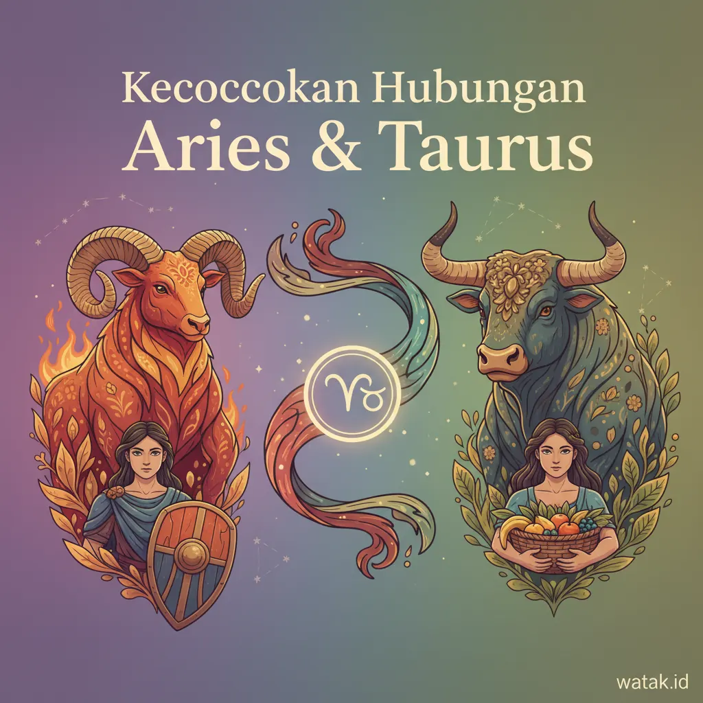 Kecocokan Hubungan Aries & Taurus 