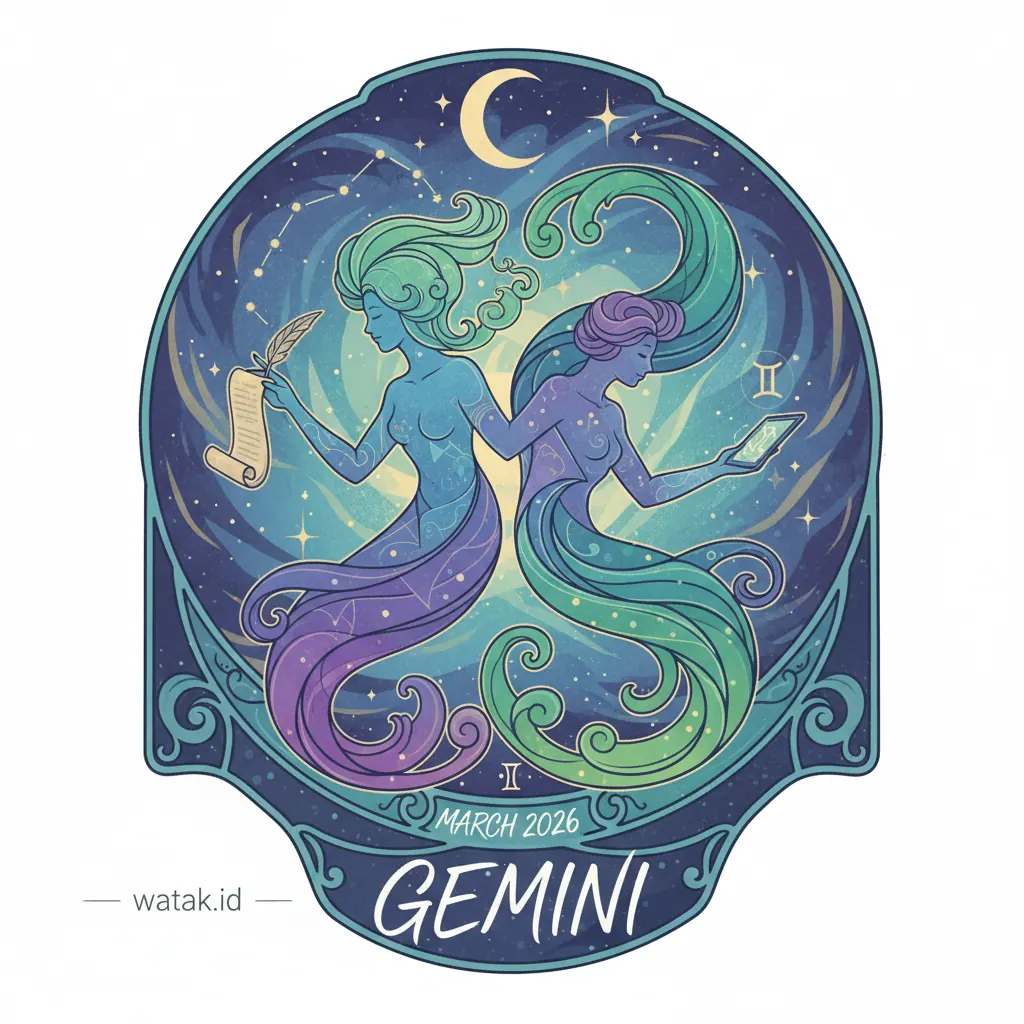 Karakter Zodiak Gemini Maret 2026