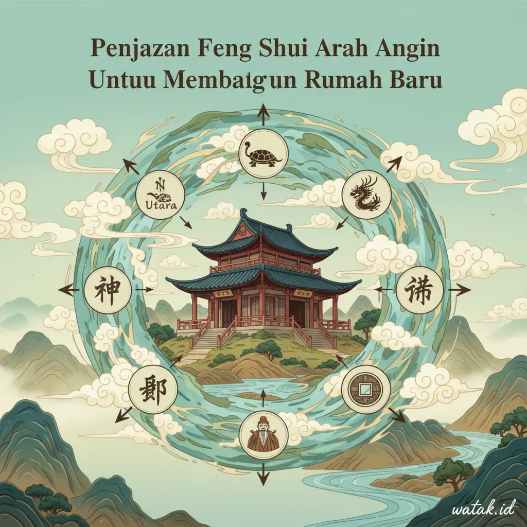 Penjelasan Feng Shui Arah Angin Untuk Membangun Rumah Baru