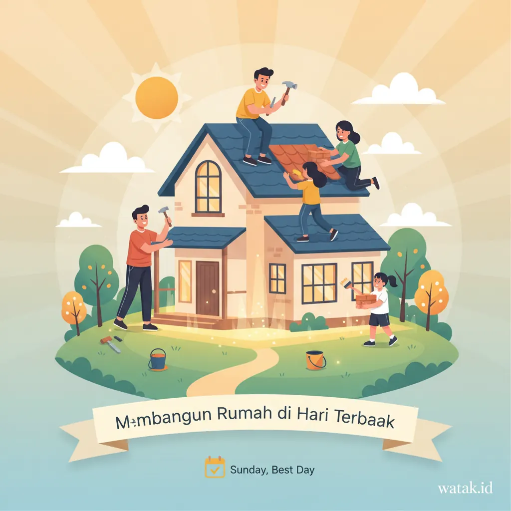 Anda Ingin Bangun Rumah ? Cek Hari Terbaik Pakai Tools Ini Lengkap