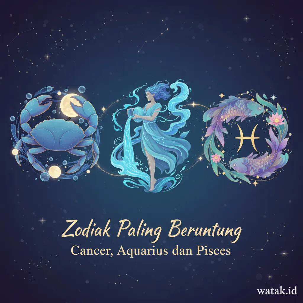 3 Zodiak Ini Diprediksi Akan Memiliki Tahun 2026 yang Paling Beruntung