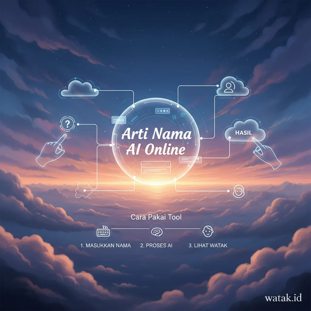 Cara Pakai Tool Arti Nama AI Online